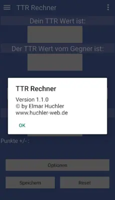 TTR Rechner android App screenshot 2